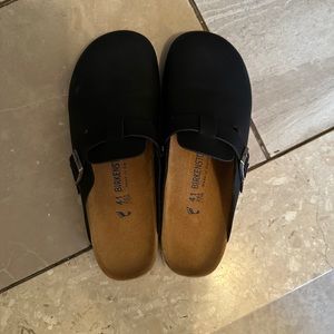 Black Birkenstock Clogs